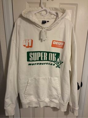 Deus Ex Machina x Super OK Motorcycles Hooded Sweatshirt